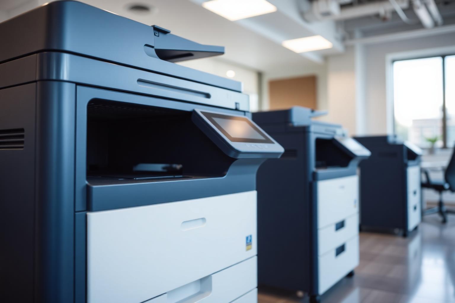 Office printers maintained by Mohid Electronics technicians